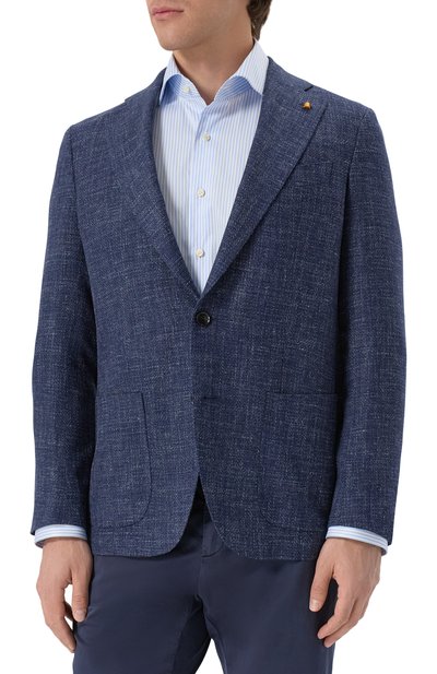 Пиджак из шерсти и шелка SARTORIA LATORRE, арт. EF74/UH0404, фото 5