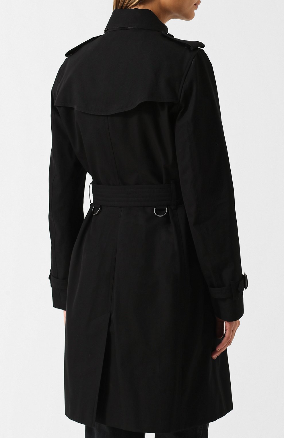 Хлопковый тренч kensington BURBERRY, арт. 3900456, фото 4