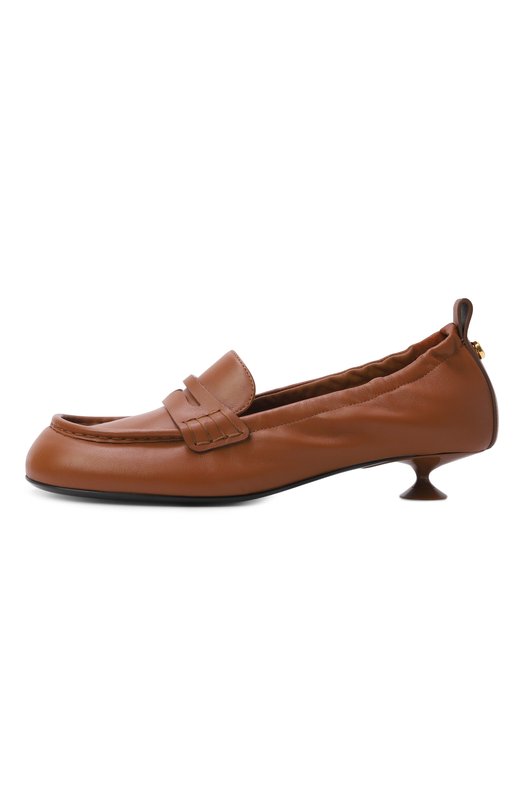 Кожаные туфли Orb 25 Sergio Rossi B14820/MMVN13 Коричневый  B14820/MMVN13 Фото 4