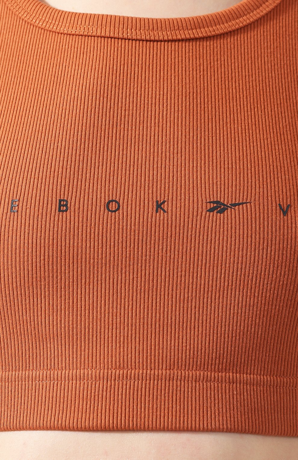 Топ reebok x victoria beckham REEBOK оранжевого цвета по цене 4575 руб., арт. GF0236, фото 5 Топ reebok x victoria beckham REEBOK, арт. GF0236, фото 5