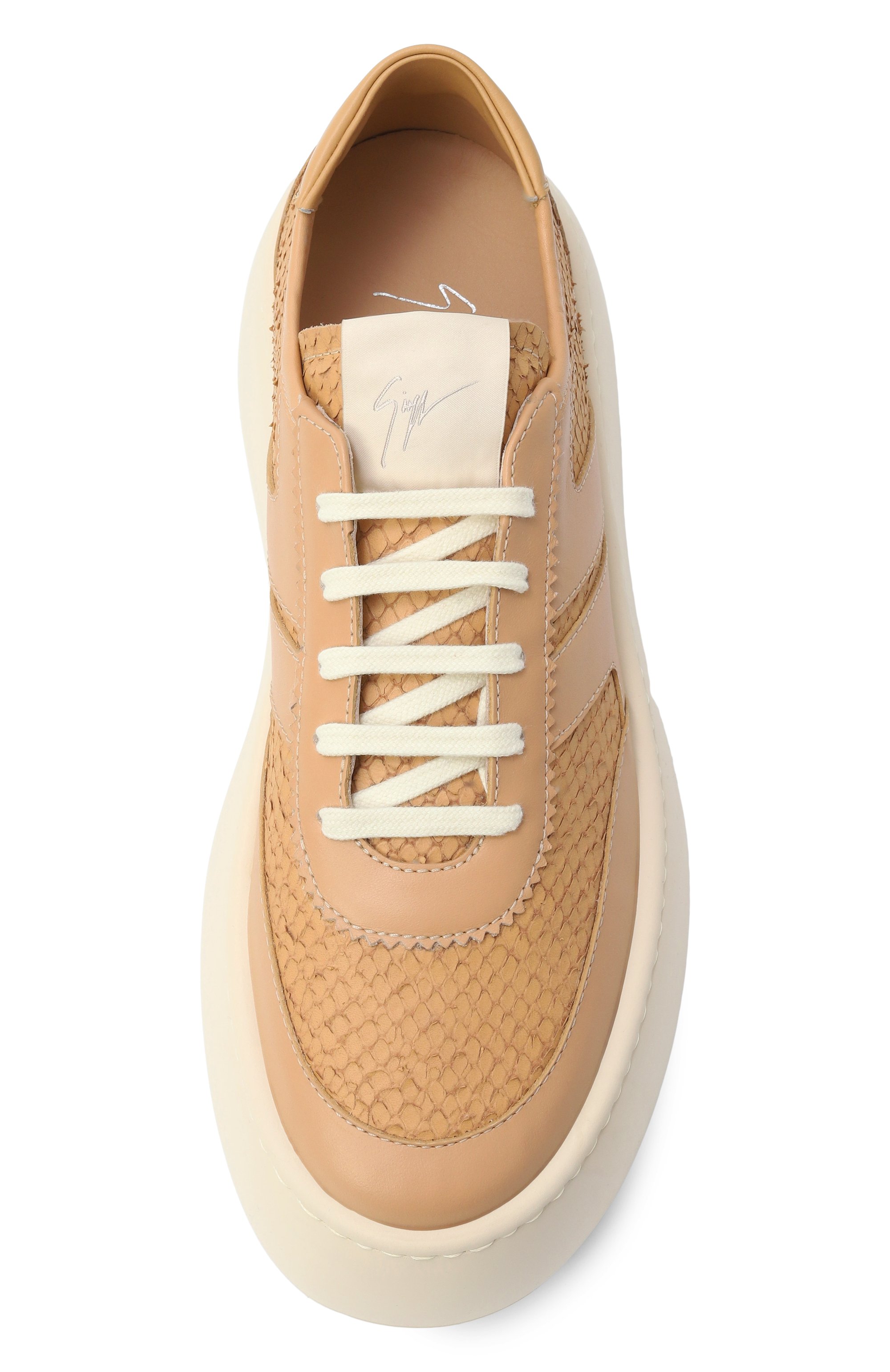 Кожаные кеды gz league maxi GIUSEPPE ZANOTTI DESIGN, арт. RS50007, фото 6