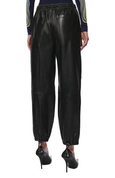 Кожаные джоггеры ALEXANDER WANG, арт. UWC1224035, фото 4