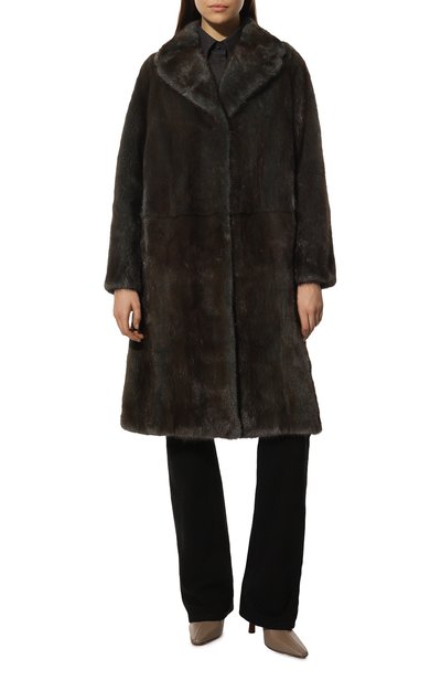 Шуба из меха норки COLOR TEMPERATURE, арт. Н,Т-6/220, фото 3