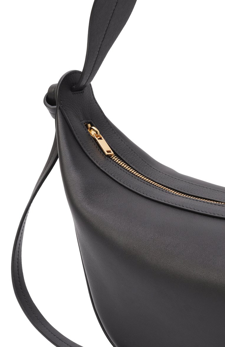 Женская сумка knot JIL SANDER черного цвета, арт. J07WG0094-P7185 | Фото 3 (Материал: Натуральная кожа; Размер: large)
