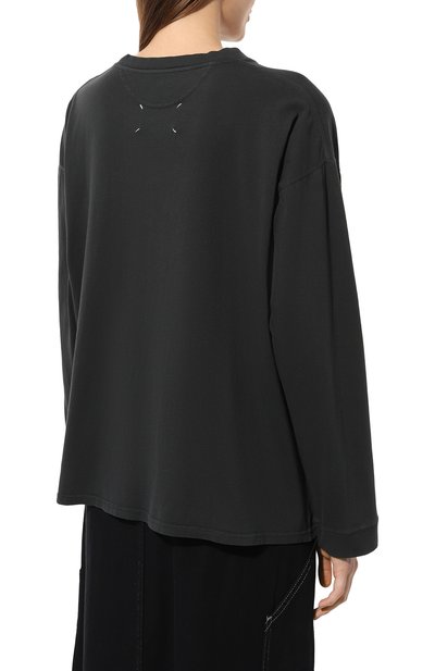 Хлопковый лонгслив MAISON MARGIELA, арт. S50GC0698/S24575, фото 4