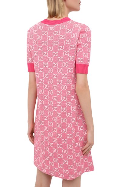 Платье из шерсти и хлопка GUCCI, арт. 629464/XKBHQ, фото 4
