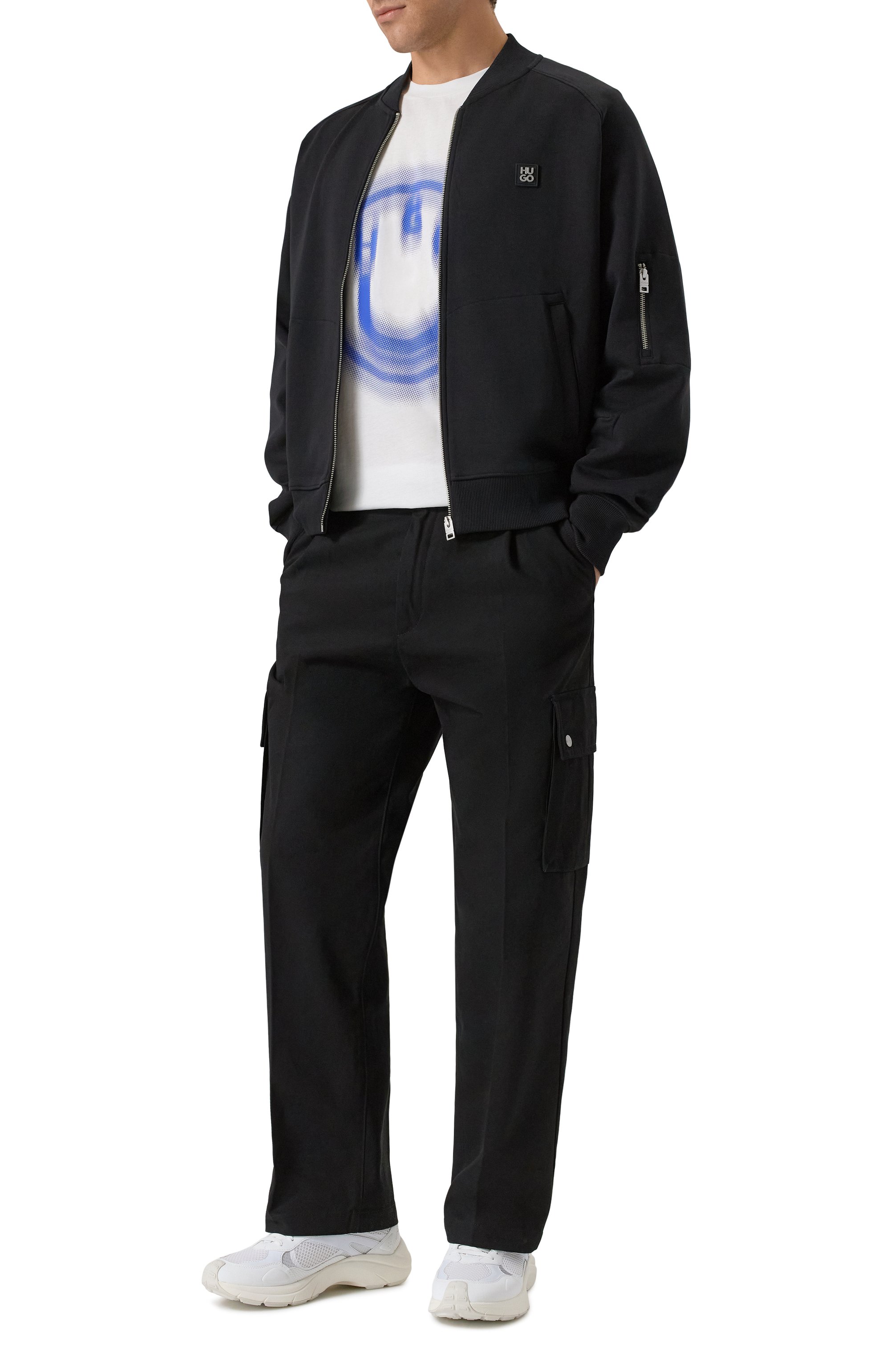 Хлопковые брюки-карго HUGO, арт. 50541377, фото 2