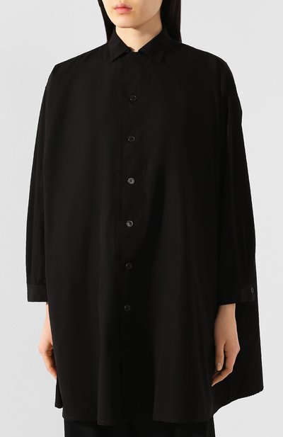 Хлопковая рубашка YOHJI YAMAMOTO, арт. NN-B06-001, фото 3