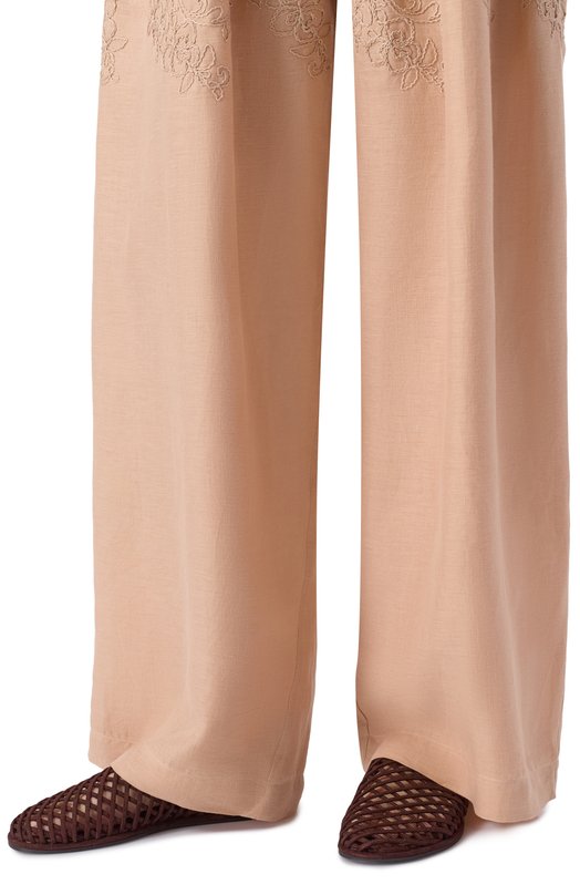 Замшевые сабо Atik Woven Neous 00477B23 Коричневый  00477B23 Фото 3