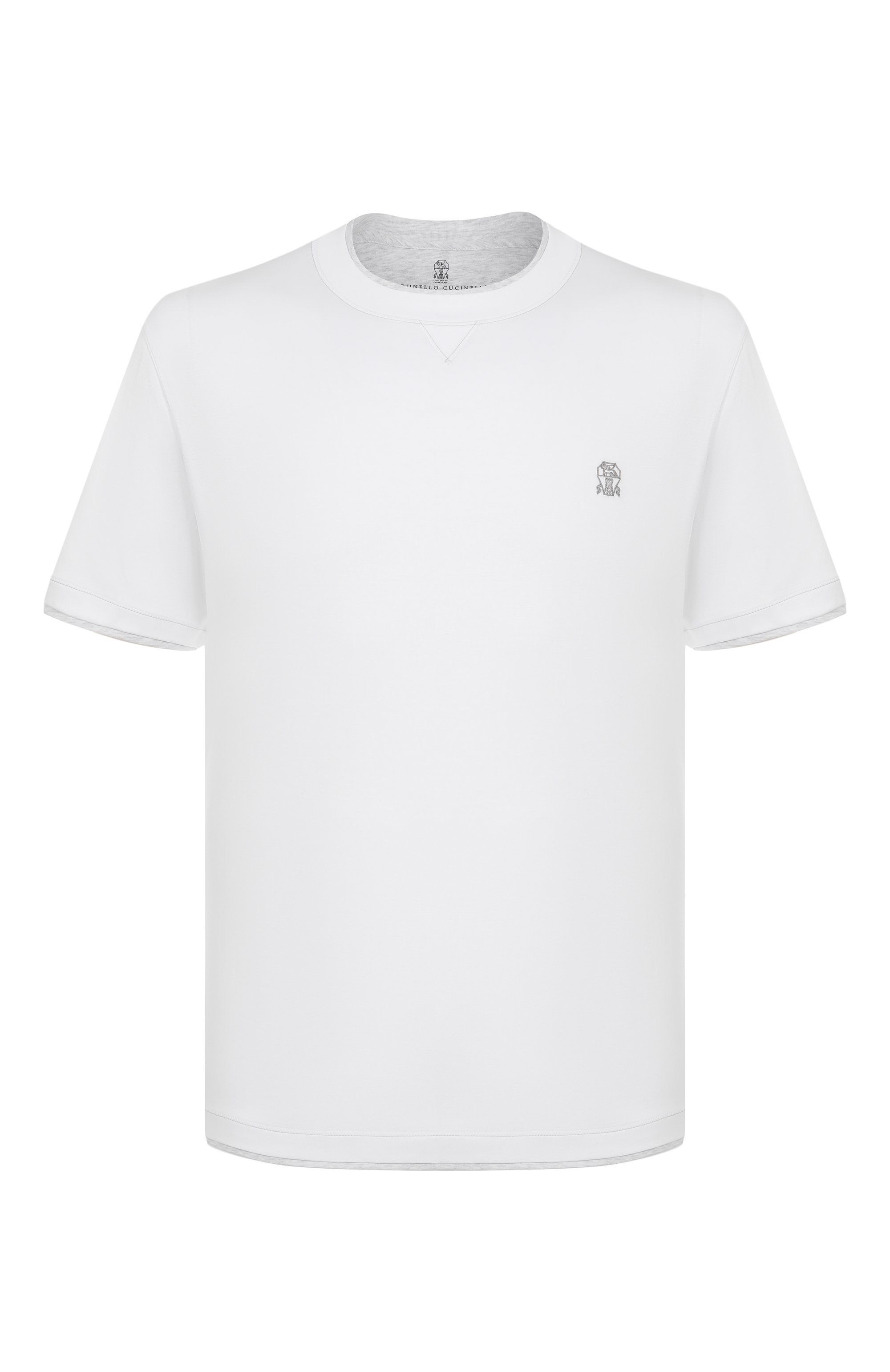 Хлопковая футболка BRUNELLO CUCINELLI, арт. M0B137451G, фото 1