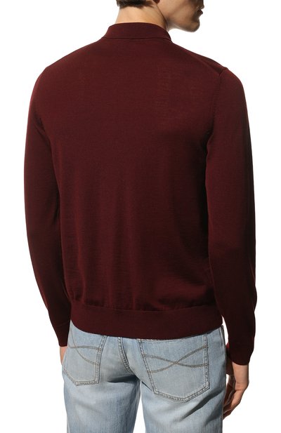 Шерстяное поло BOSS, арт. 50476355, фото 4