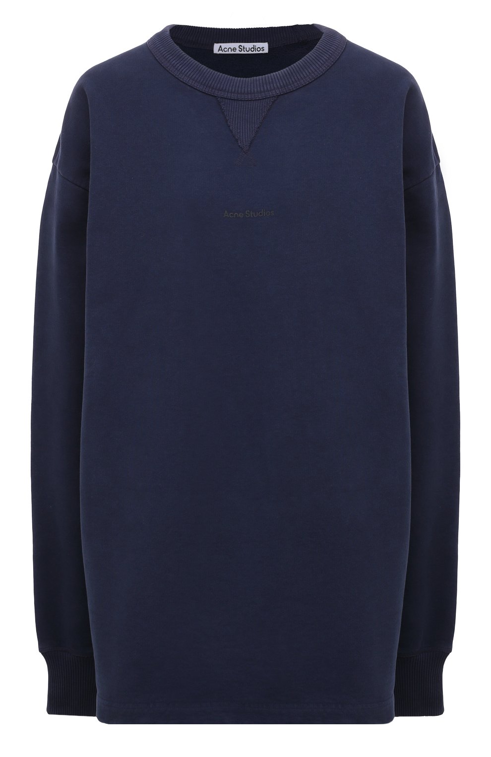 Хлопковый свитшот ACNE STUDIOS, арт. FN-MN-SWEA000260INDIG0 BLUE, фото 1