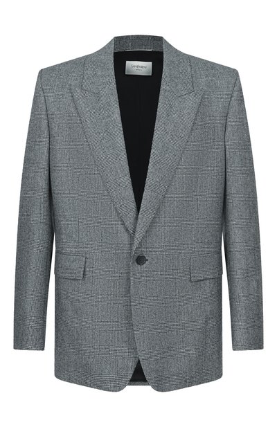 Мужской шерстяной пиджак SAINT LAURENT, арт. 837196/Y5H54