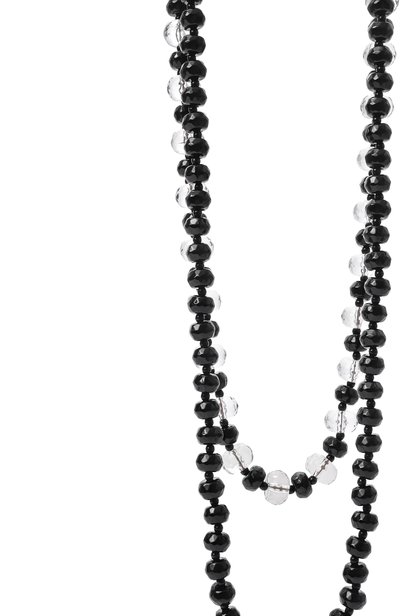 Колье EMPORIO ARMANI черного цвета по цене 29950 руб., арт. EW000823 AF12510, фото 3 Колье EMPORIO ARMANI, арт. EW000823 AF12510, фото 3