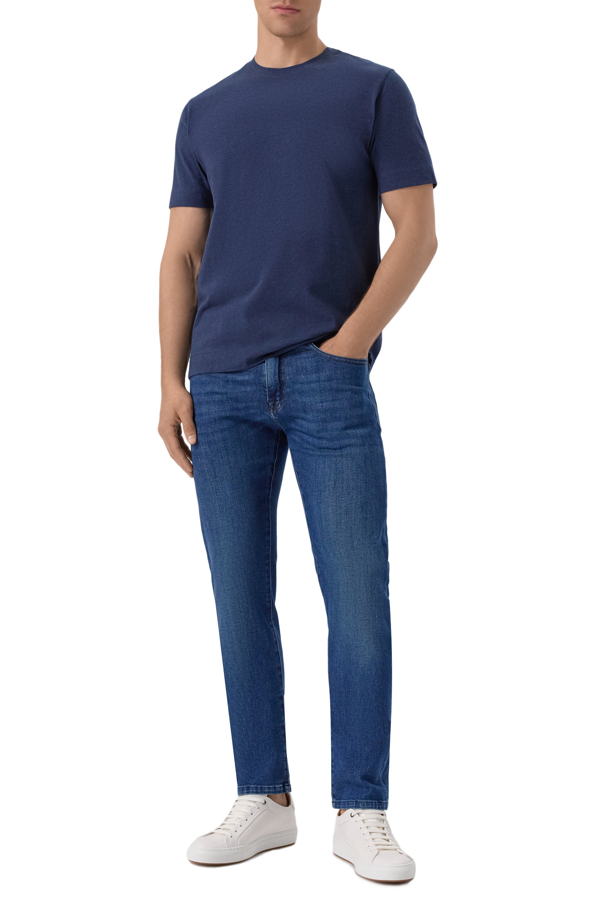 Джинсы PAUL&SHARK синего цвета по цене 33000 руб., арт. 15314141, фото 2 Джинсы PAUL&SHARK, арт. 15314141, фото 2