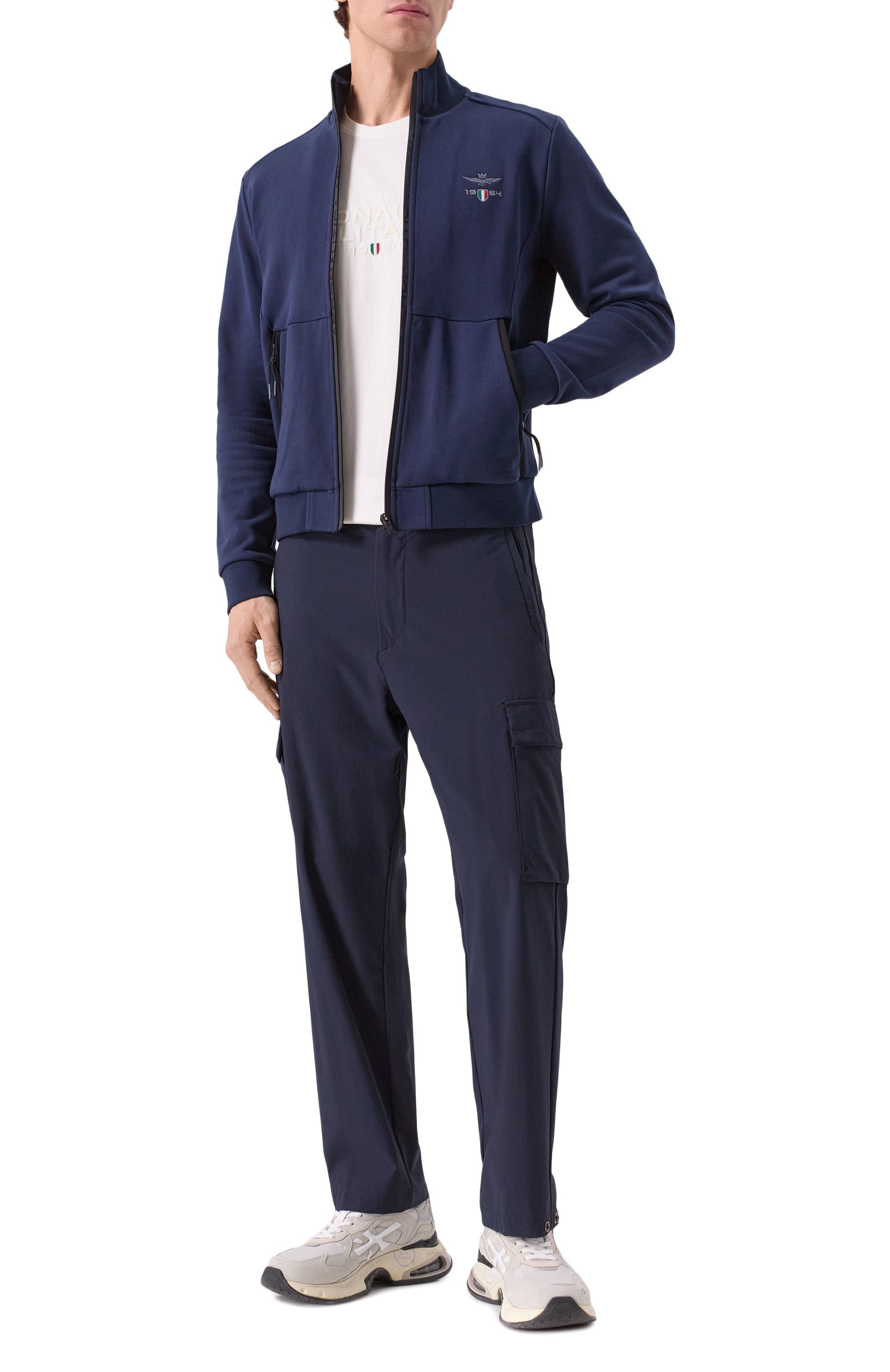 Хлопковая толстовка AERONAUTICA MILITARE, арт. FE1986F581, фото 2