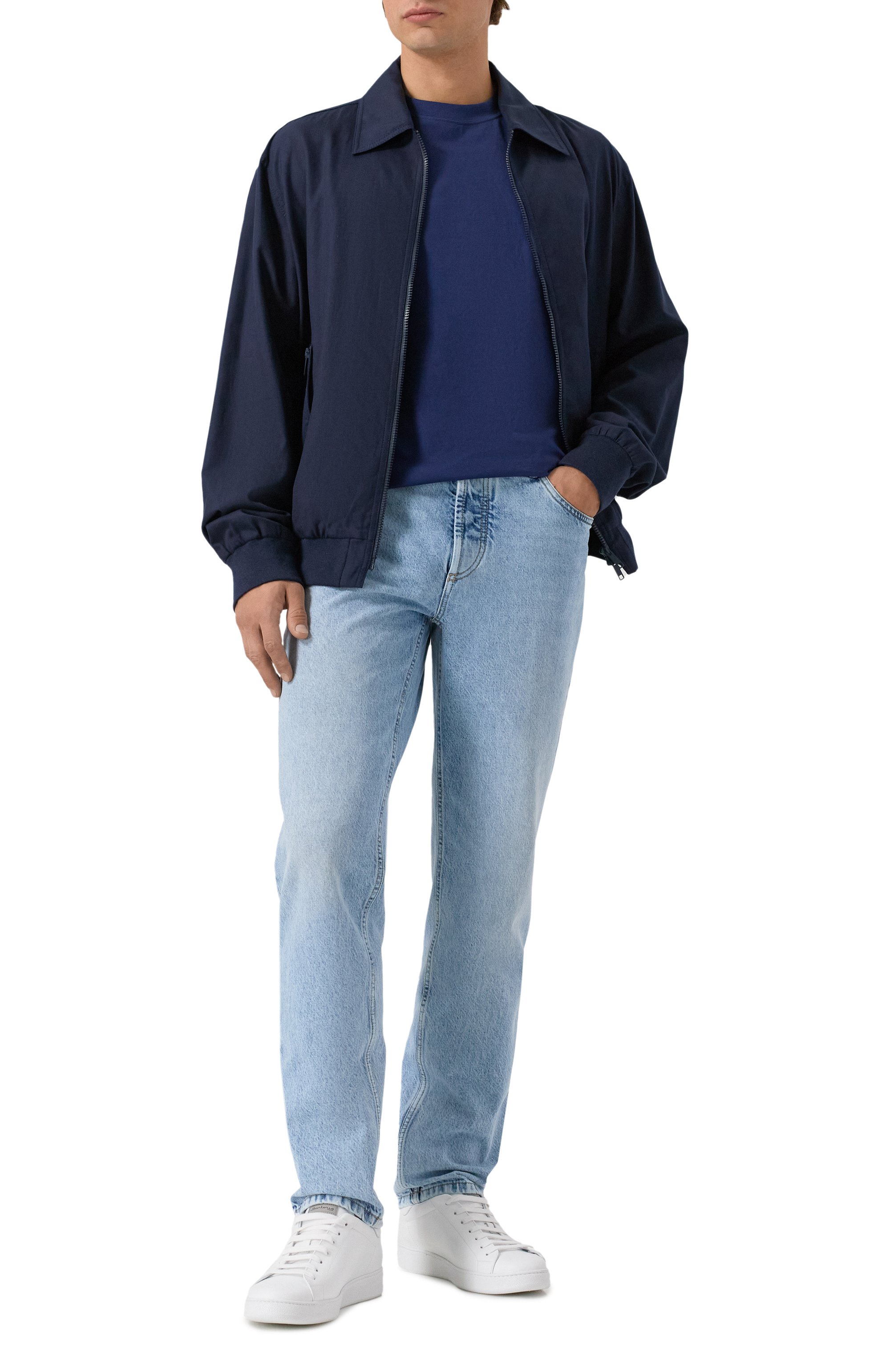 Хлопковая футболка BRUNELLO CUCINELLI, арт. M0B131308, фото 2