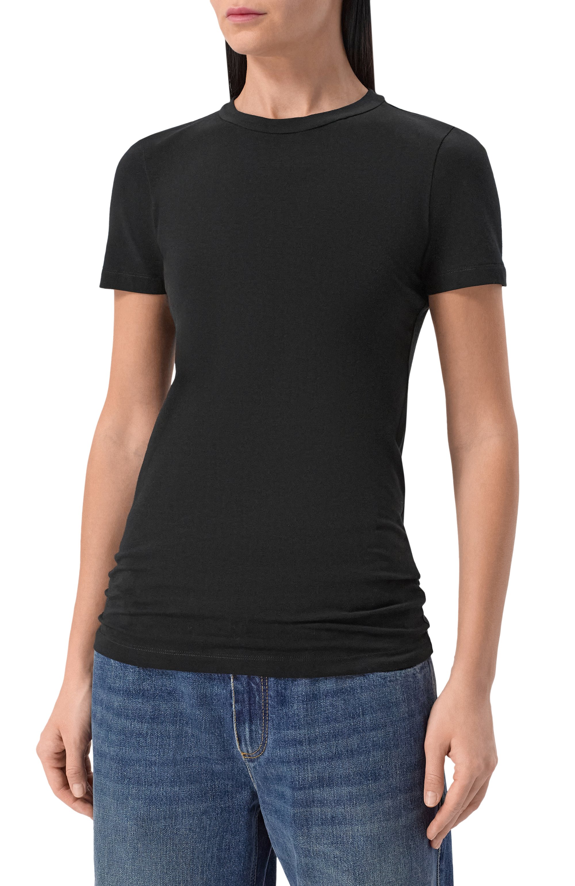 Хлопковая футболка BRUNELLO CUCINELLI, арт. M0T18B0170, фото 3