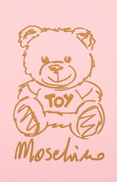 Хлопковая футболка MOSCHINO, арт. HUM051/LAA01/10-14, фото 3