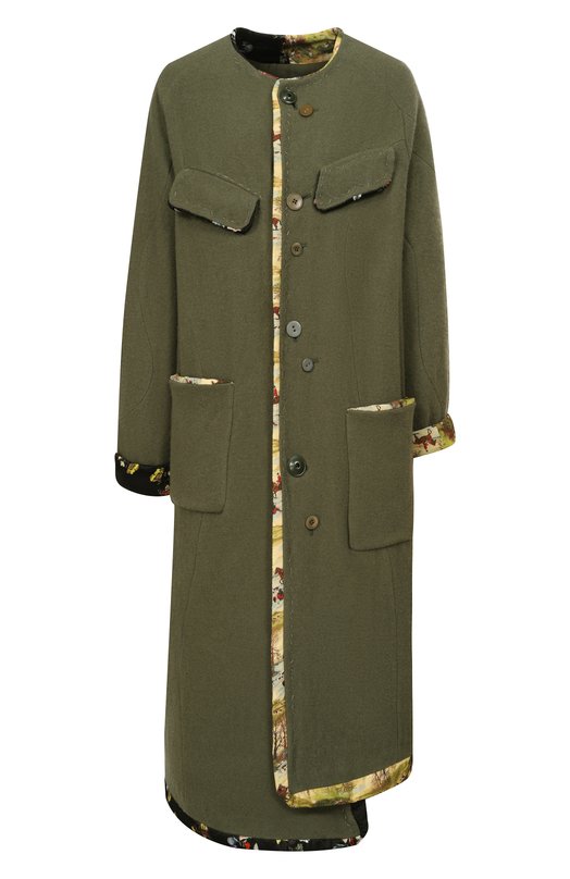 Утепленное пальто Undercover UC2E1306 Зелёный UC2E1306