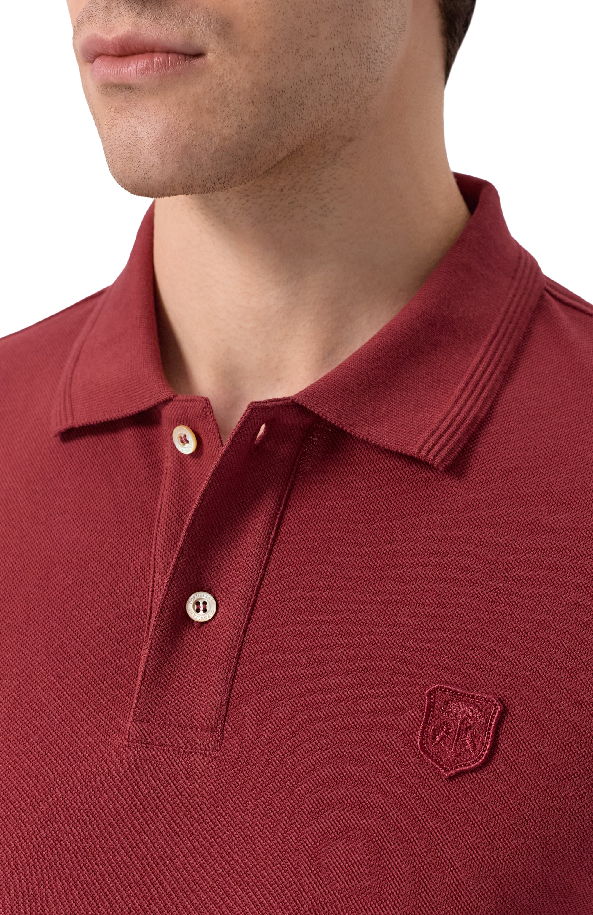 Хлопковое поло CORNELIANI, арт. 27G570/2725045, фото 5