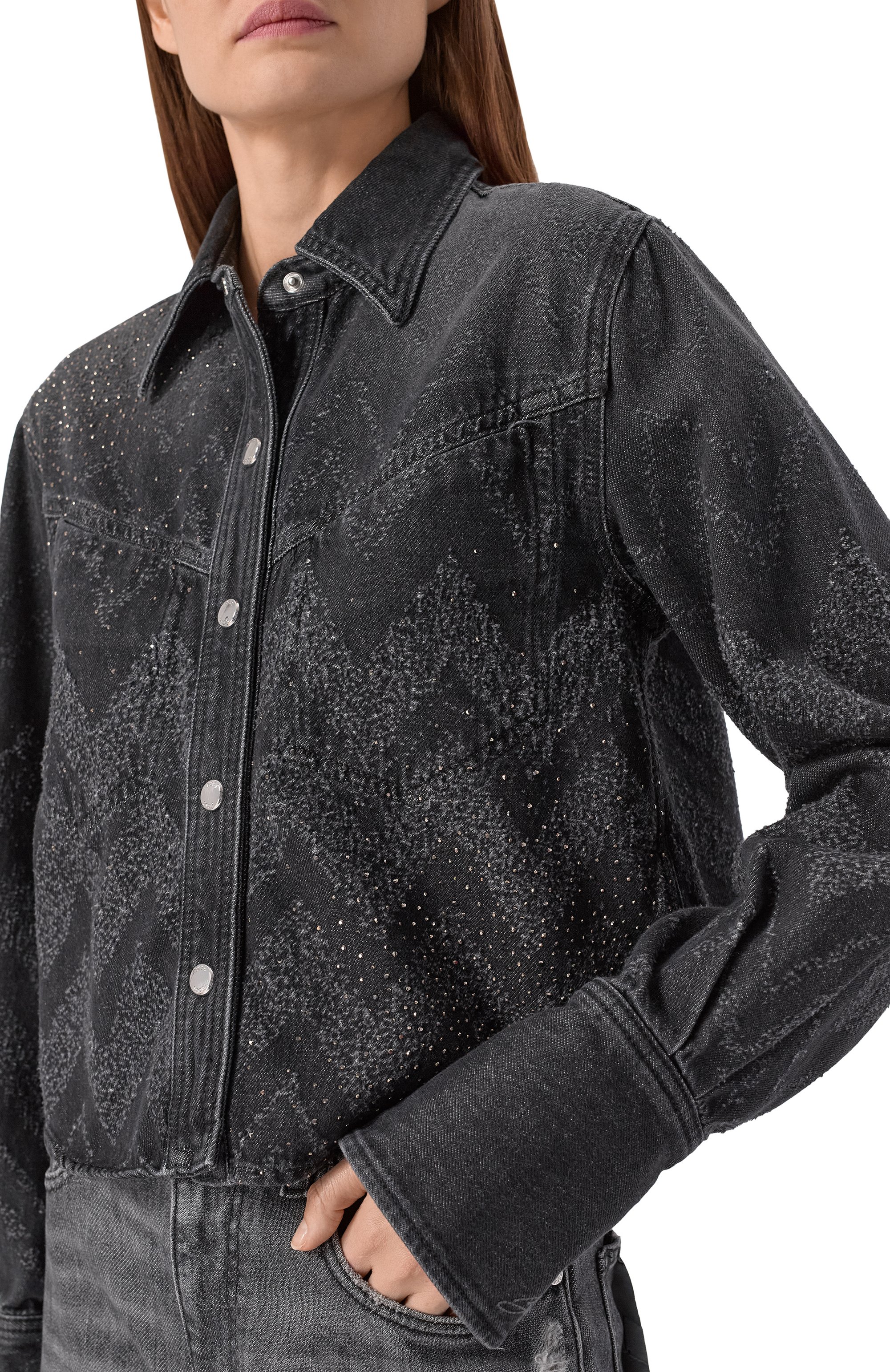 Джинсовая куртка BOSS ORANGE, арт. 50548445, фото 5