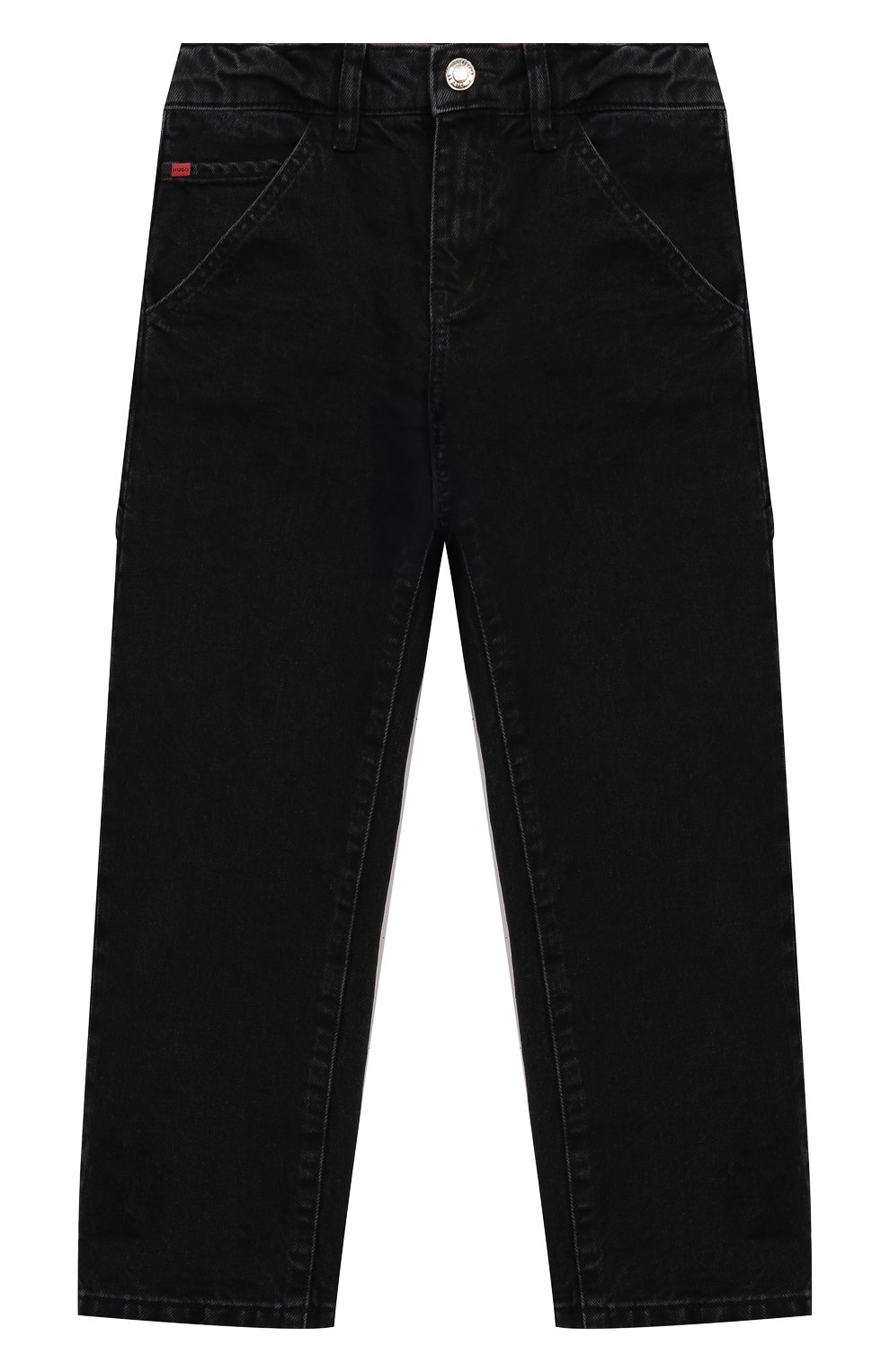 Джинсы HUGO черного цвета по цене 12000 руб., арт. G00196, фото 1 Джинсы HUGO, арт. G00196, фото 1
