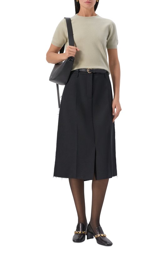 Кожаные туфли Jil Sander J15ZJ0031/P8226 Чёрный  J15ZJ0031/P8226 Фото 3