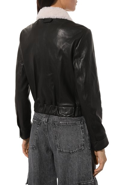 Кожаная куртка DOROTHEE SCHUMACHER, арт. 044002, фото 4