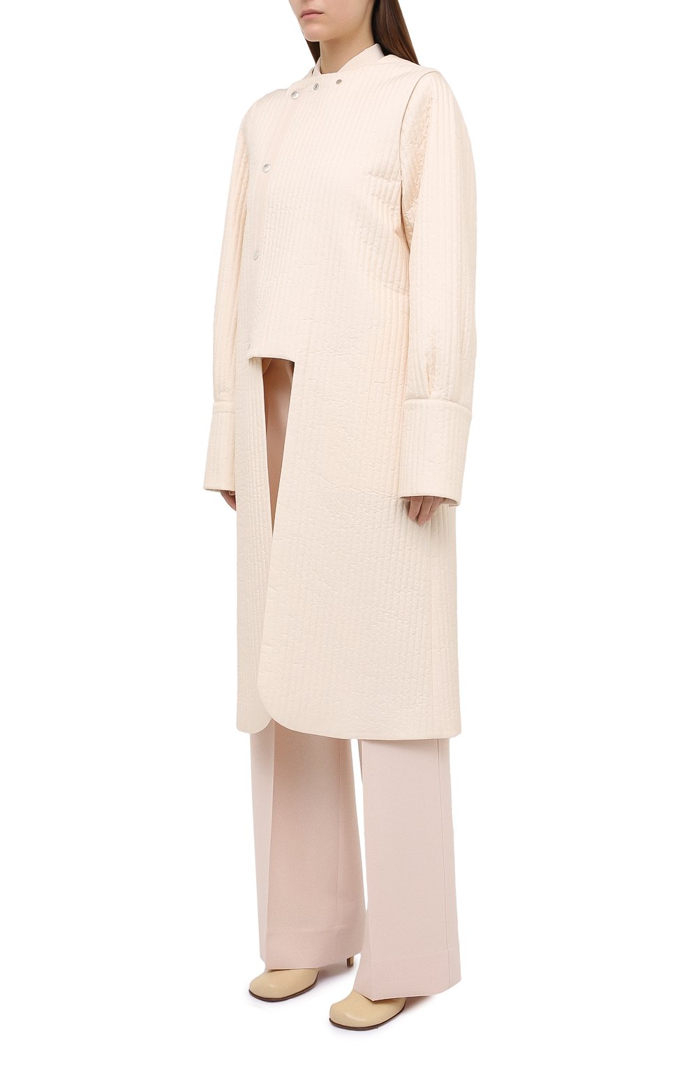 Шелковое пальто JIL SANDER, арт. JSWR435110-WR28174T, фото 3