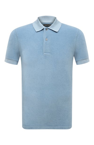 Мужская хлопковое поло TOM FORD, арт. JMC010/JPS003