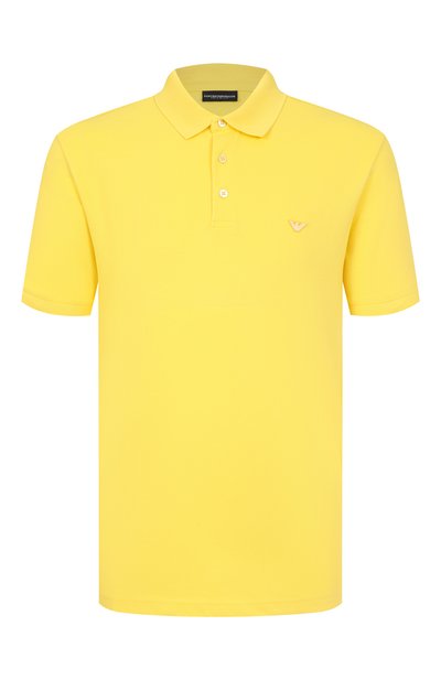 Мужское хлопковое поло EMPORIO ARMANI, арт. EM001380/AF12331