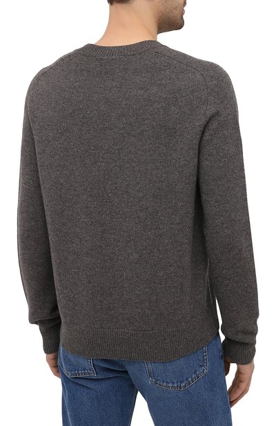Шерстяной свитер BOTTEGA VENETA серого цвета по цене 95700 руб., арт. 648380/V0AM0, фото 4 Шерстяной свитер BOTTEGA VENETA, арт. 648380/V0AM0, фото 4