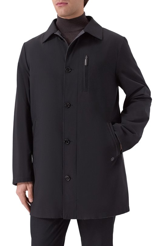 Двусторонний плащ Stefano Ricci MDJ5300200/PL001H/60-62 Чёрный  MDJ5300200/PL001H/60-62 Фото 3