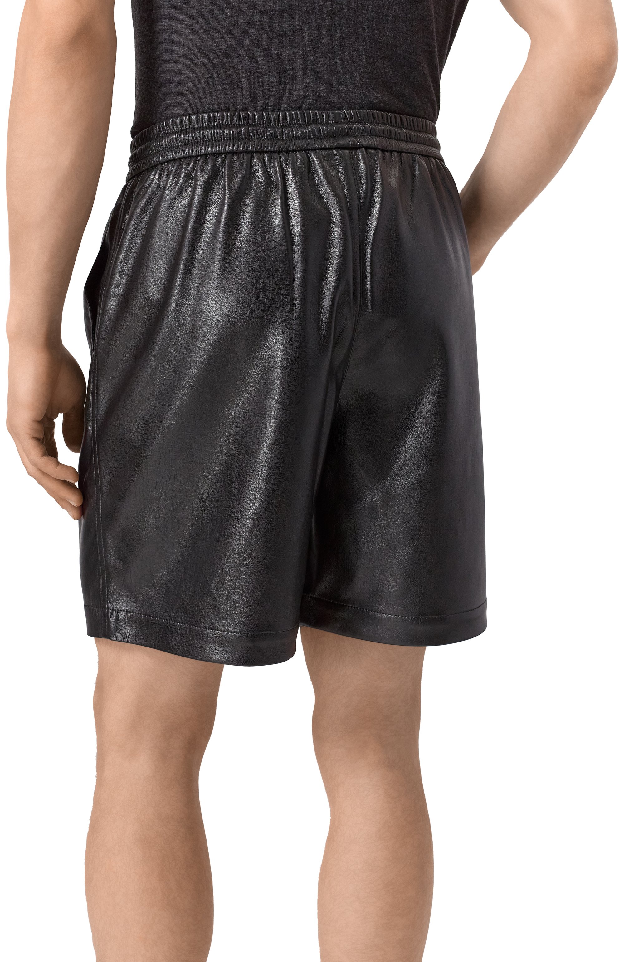 Шорты из экокожи NANUSHKA, арт. NM22CRST00199, фото 4