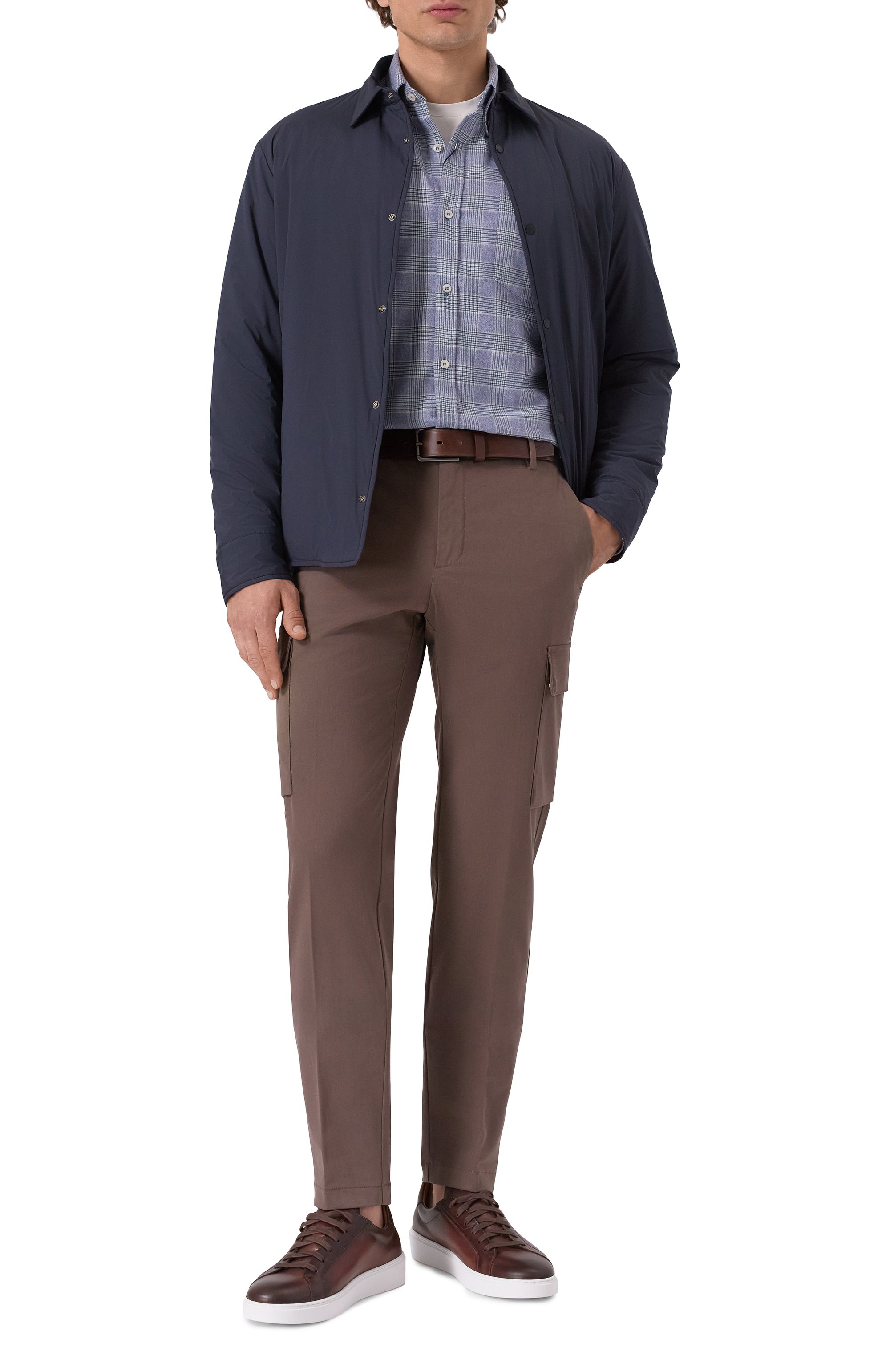 Хлопковая рубашка PAUL&SHARK, арт. 15313034, фото 2