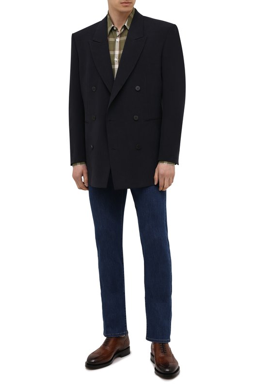 Джинсы Canali 91700/PD01033 Синий  91700/PD01033 Фото 2
