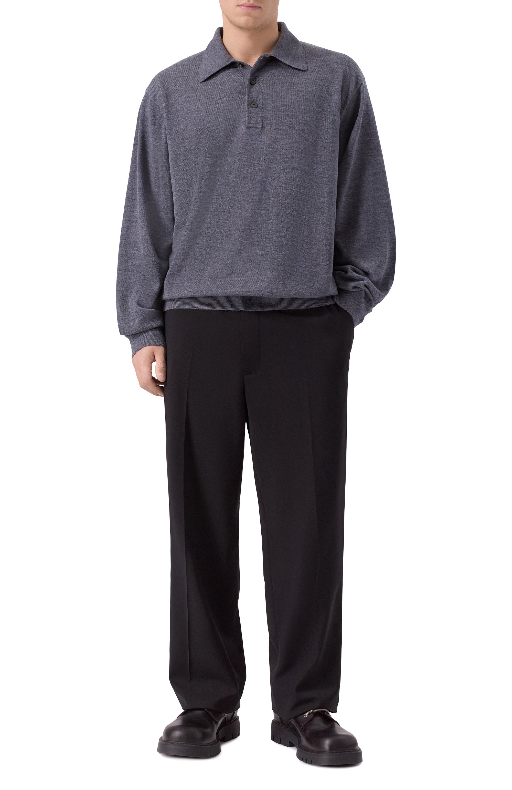 Шерстяное поло BALENCIAGA, арт. 849966/T1756, фото 2