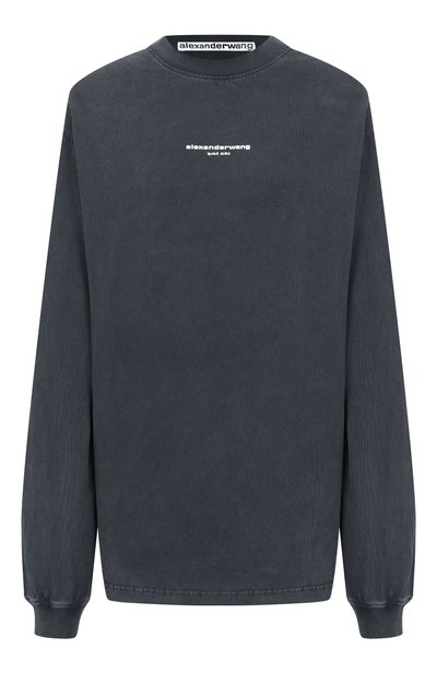 Женская хлопковый лонгслив ALEXANDER WANG, арт. UCC3261908