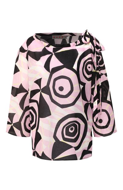 Женский хлопковый топ MARNI, арт. CAMA0082A0/TCX51