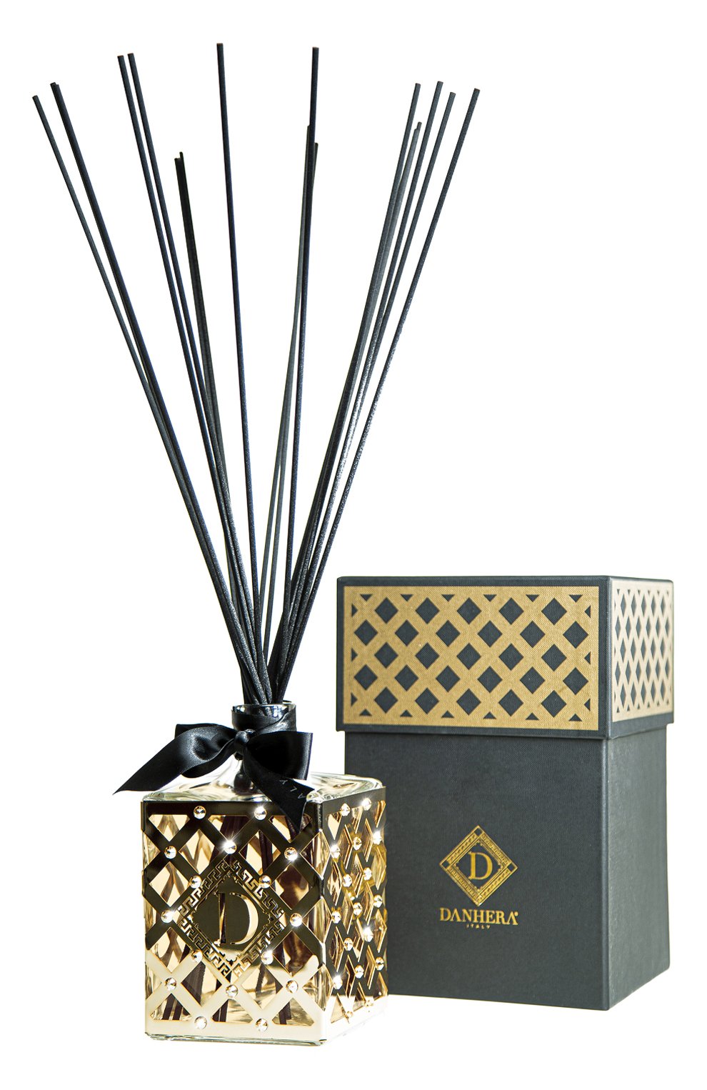 Набор из диффузора и рефила efesto jewels brillini gold infinito (1000ml) DANHERA ITALY, арт. DANHEFE1000G/BRILLINI/INF, фото 1