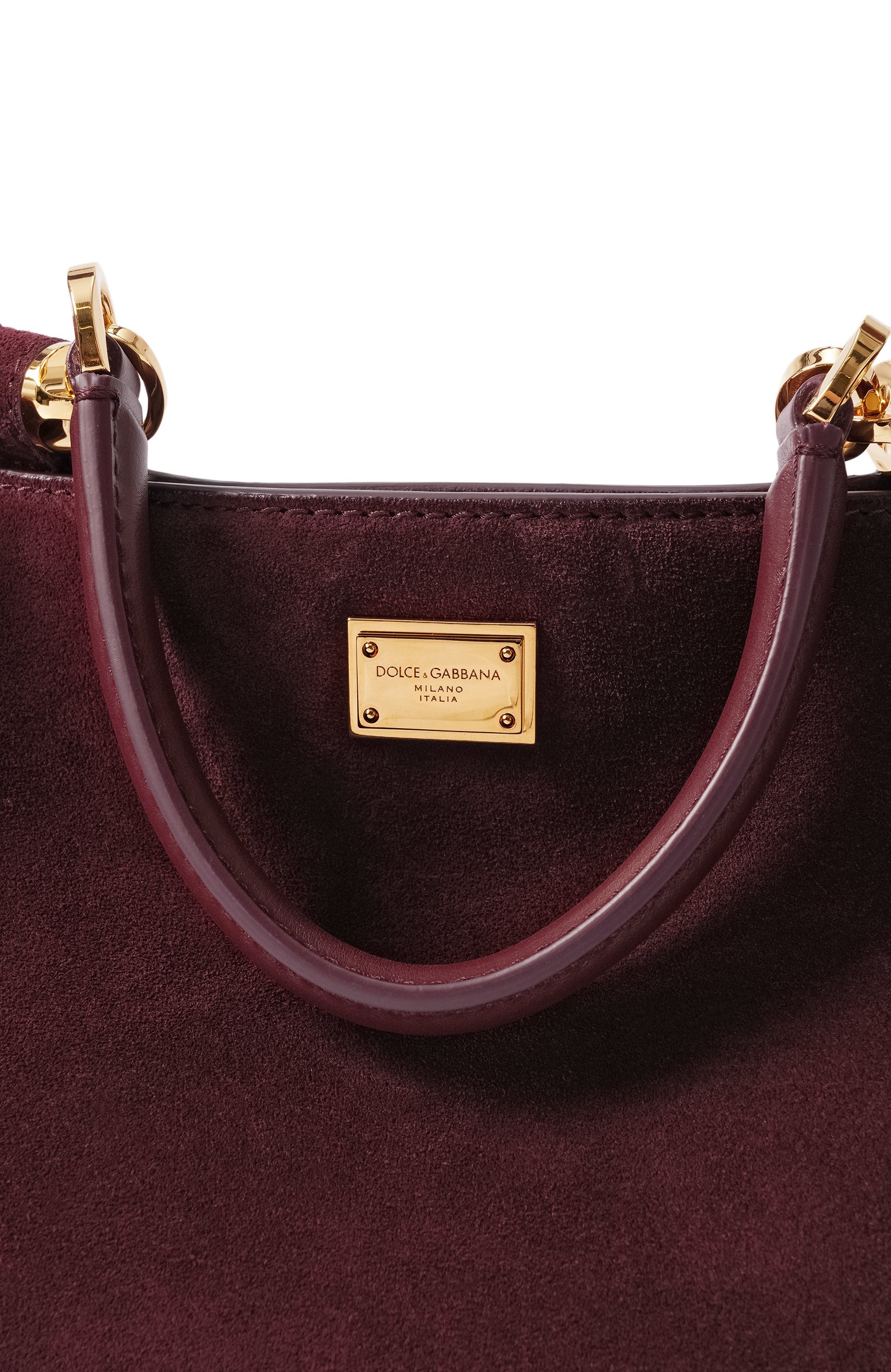 Сумка vittoria DOLCE & GABBANA бордового цвета по цене 214500 руб., арт. BB7896/A0775, фото 6 Сумка vittoria DOLCE & GABBANA, арт. BB7896/A0775, фото 6