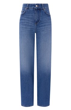 Женские джинсы DOLCE & GABBANA синего цвета, арт. FTC8CD/G8LZ6 | Фото 1 (Материал сплава: Проставлено; Длина (брюки, джинсы): Удлиненные; Материал внешний: Хлопок, Деним; Драгоценные камни: Проставлено; Детали: Делаве; Кросс-КТ: Деним; Силуэт Ж (брюки �и джинсы): Прямые; Стили: Кэжуэл)