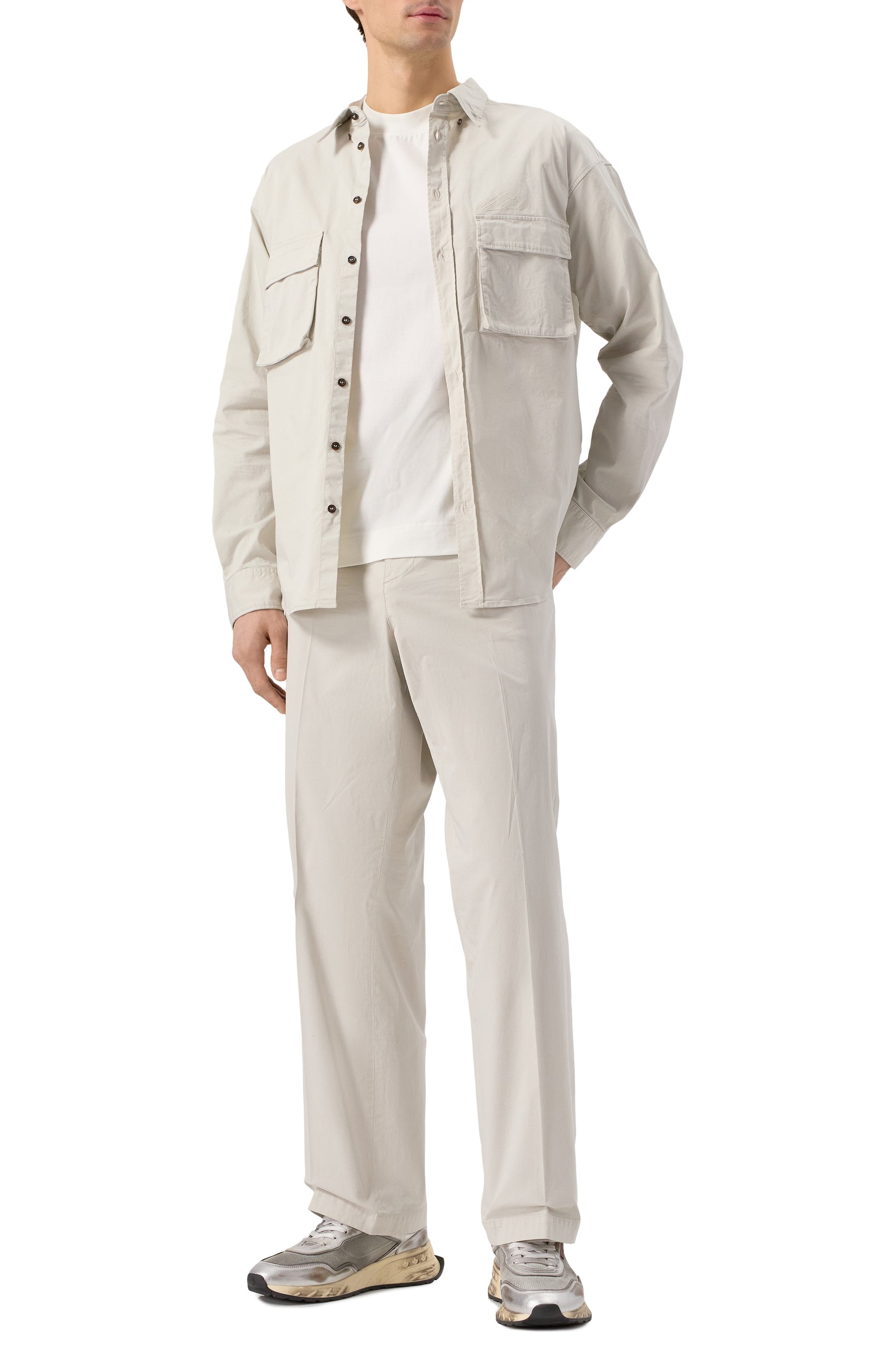 Хлопковая рубашка DSQUARED2, арт. S79DL0055/S35175, фото 2