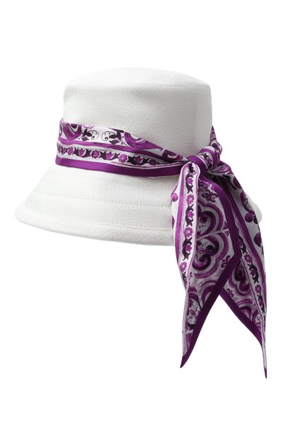 Панама из хлопка и шелка DOLCE & GABBANA, арт. FH671A/FU9AU, фото 3