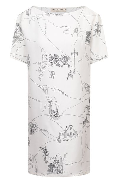 Женское шелковое платье EMILIO PUCCI, арт. 1ERG01/1E741