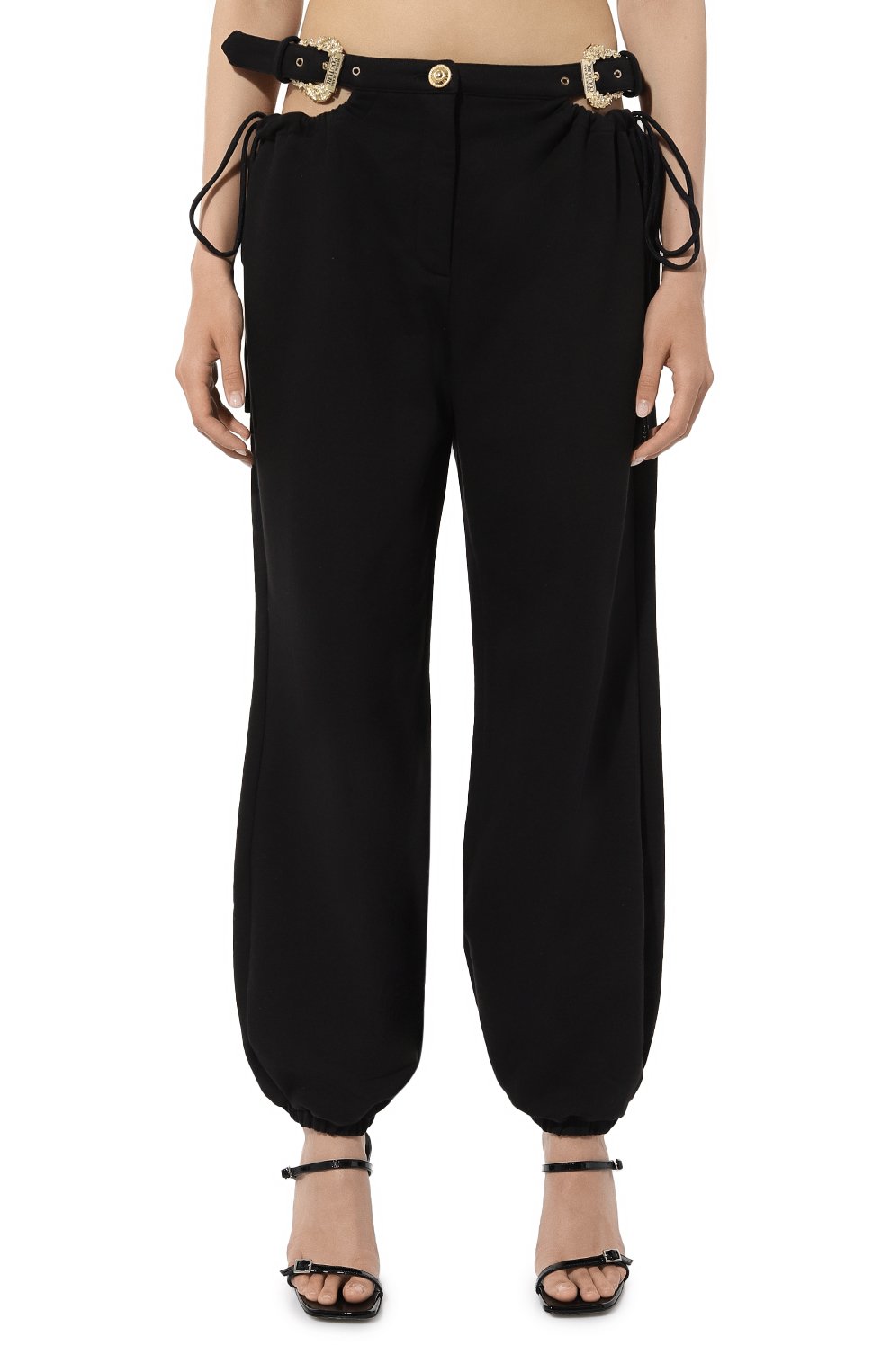 Хлопковые джоггеры VERSACE JEANS COUTURE, арт. 74HAA325/F0010, фото 3