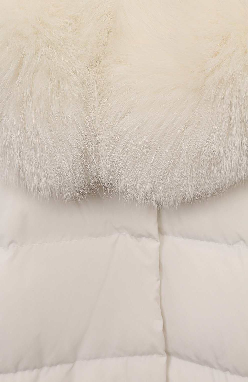 Пуховик с отделкой из песца YVES SALOMON ENFANT, арт. 25WEM920XXD0TM, фото 3