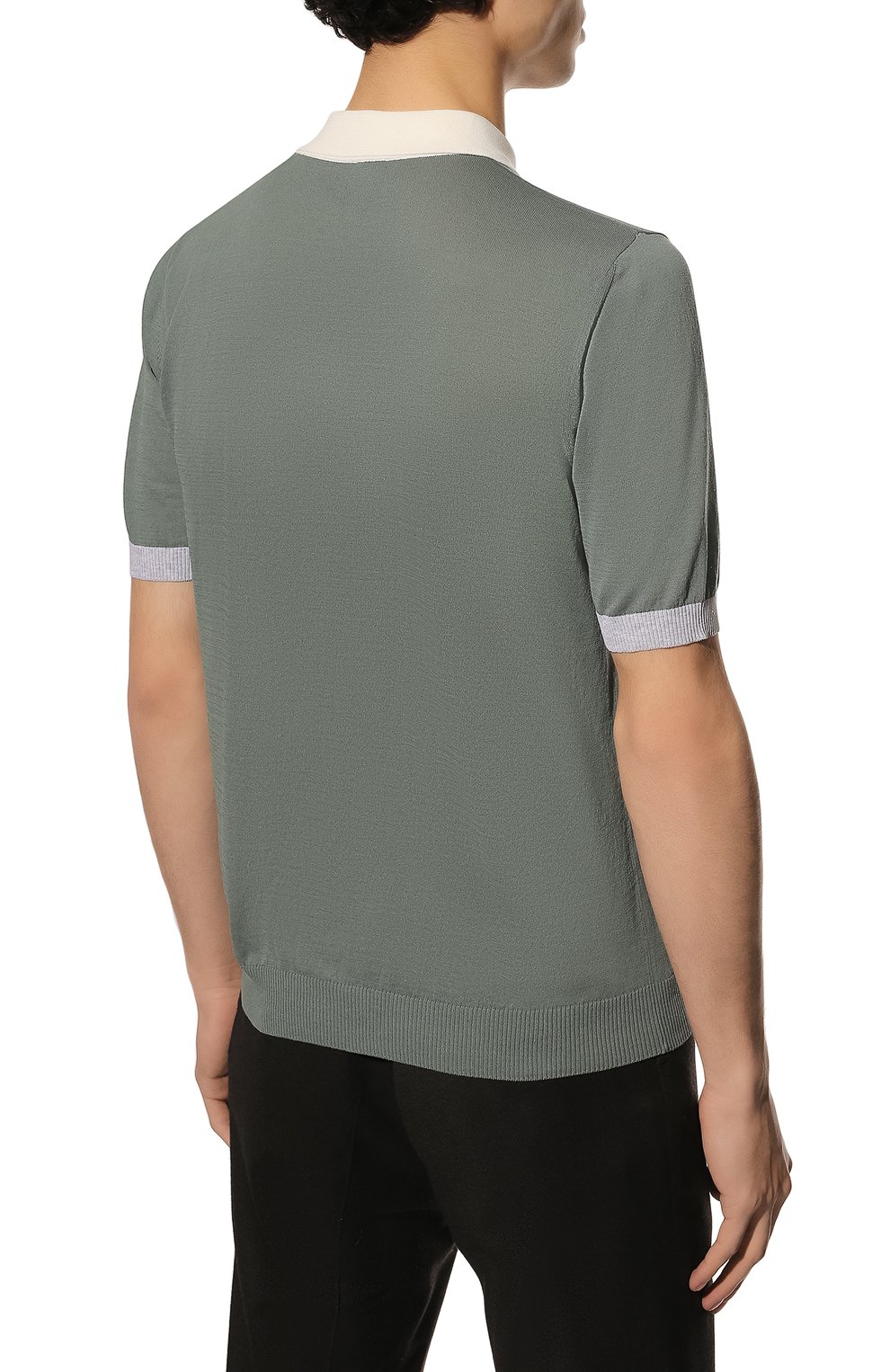 Хлопковое поло ELEVENTY PLATINUM, арт. E76MAGE21 MAG0E012, фото 4