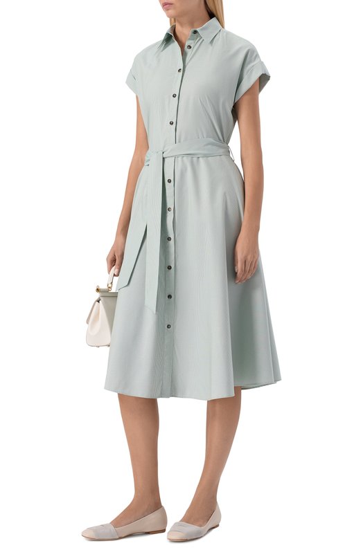 Кожаные балетки Kiton D59811N01430 Бежевый  D59811N01430 Фото 3